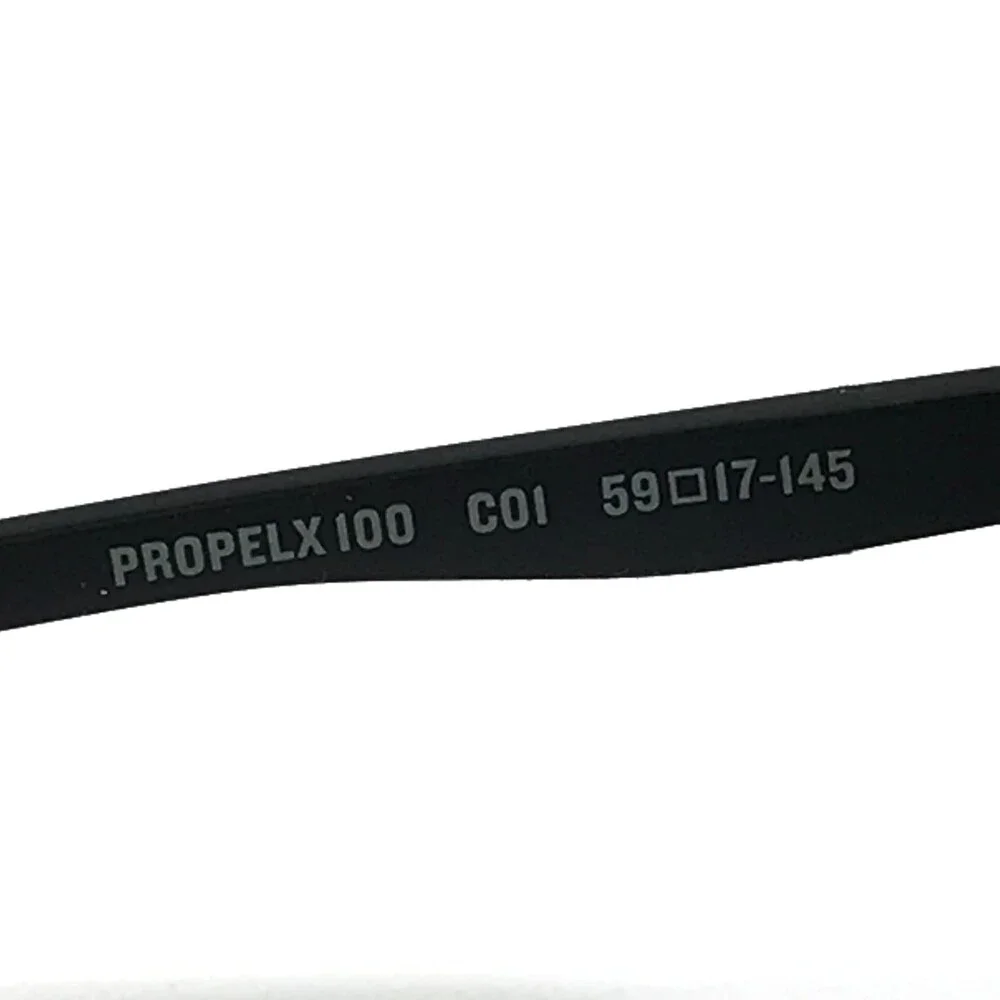 Champion Eyeglasses Frames PROPELX 100 C01 Matte Black Rectangle 59-17-145
